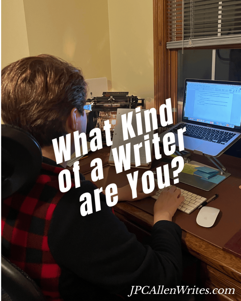 Pc Writer What Kind of a Writer are You? — JPC Allen Writes